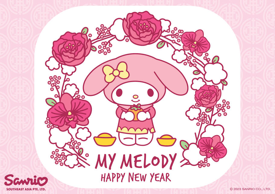 My Melody and Sanrio characters - Chinese New Year style guide