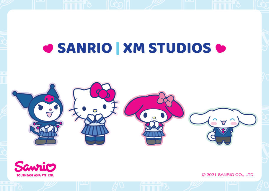 Sanrio characters x XM Studios - Back to school